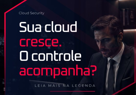 A cloud permite expandir operações com rapidez.